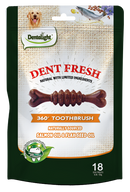 Dent Fresh 360° Toothbrush Treat 150g Coat Care - Salmon & Flax seed Oil - Animall Philippines