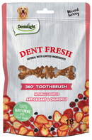 Dent Fresh 360° Toothbrush Mixed Berry Treat 150g Calming - Antioxidant and Chamomile